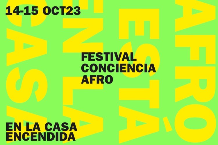 Cartel Festival Conciencia Afro